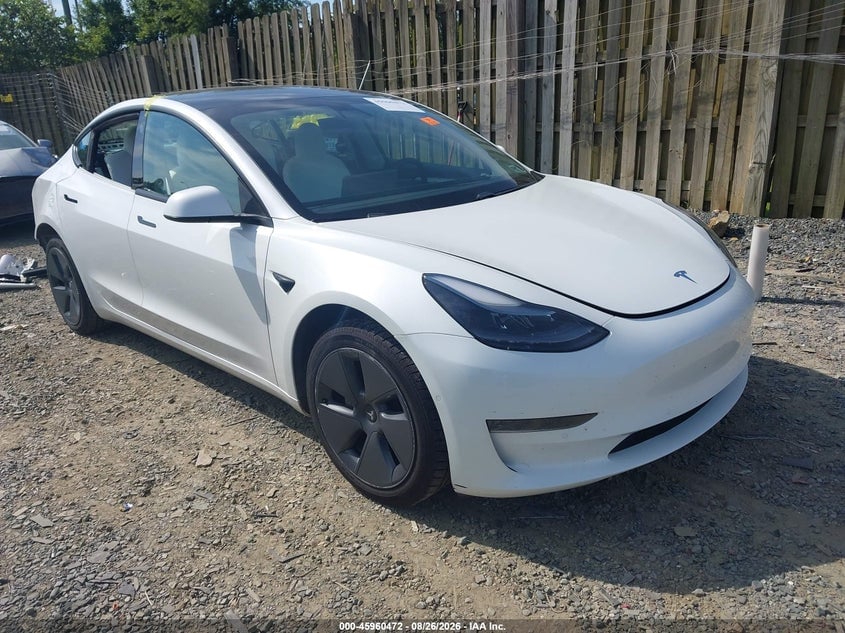 2021 TESLA MODEL 3 STANDARD RANGE PLUS REAR-WHEEL DRIVE | 5YJ3E1EA1MF030072 | UPCARS