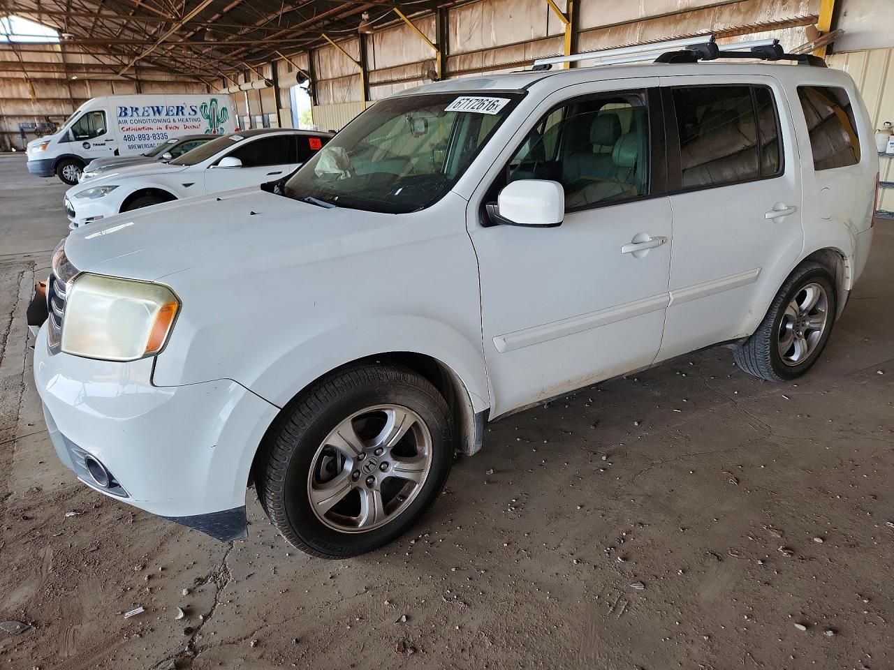 2013 HONDA PILOT EXL | 5FNYF3H69DB021299 | UPCARS
