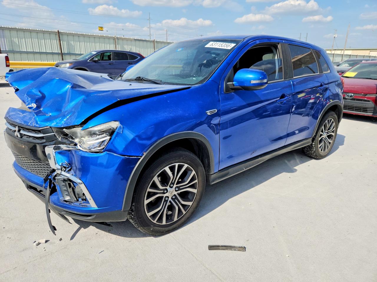 2019 MITSUBISHI OUTLANDER ES | JA4AP3AU7KU019069 | UPCARS