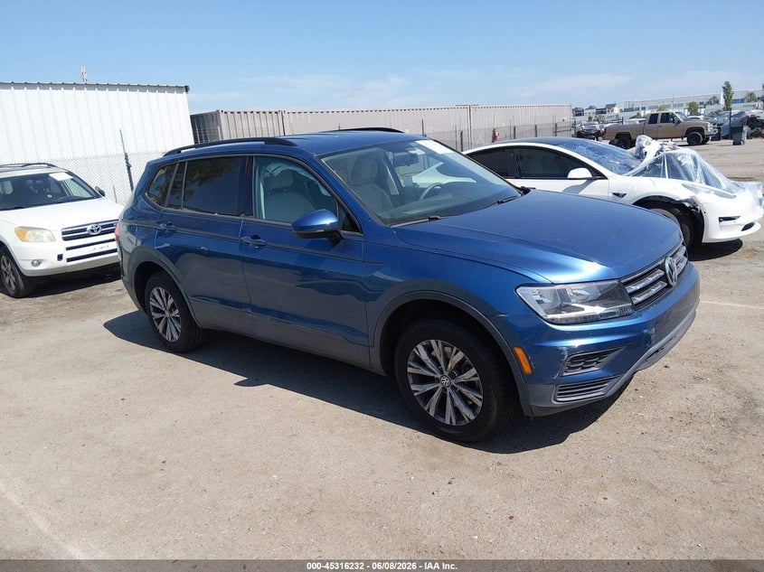 2018 VOLKSWAGEN TIGUAN 2.0T S | 3VV1B7AXXJM115241 | UPCARS