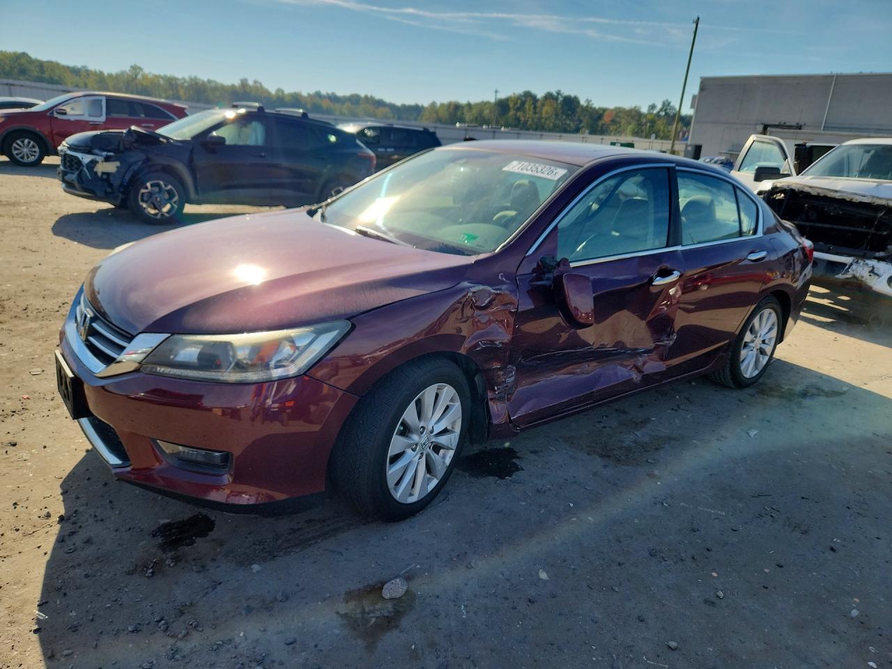 2014 HONDA ACCORD EXL | 1HGCR2F8XEA177623 | UPCARS