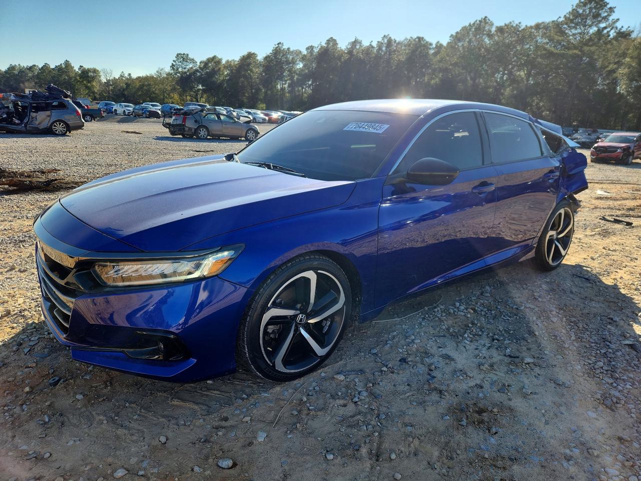 2021 HONDA ACCORD SPORT | 1HGCV1F33MA075198 | UPCARS