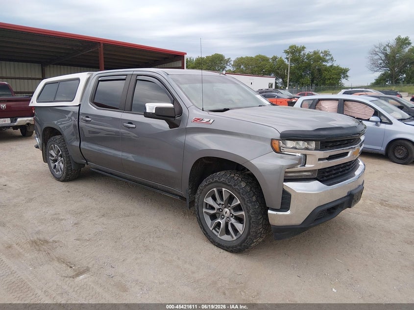 2021 CHEVROLET SILVERADO 1500 4WD  SHORT BED LT | 3GCUYDED0MG367429 | UPCARS
