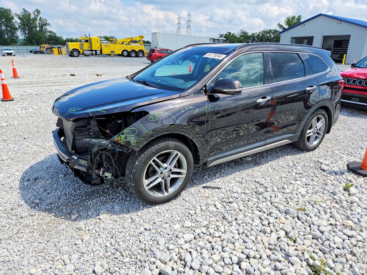 2017 HYUNDAI SANTA FE LIMITED ULTIMATE | KM8SRDHF2HU235269 | UPCARS