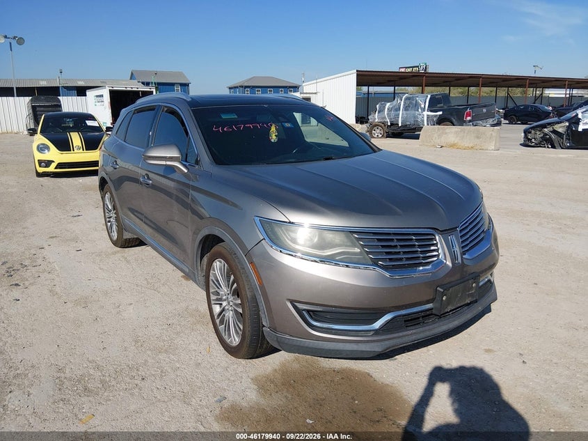 2016 LINCOLN MKX RESERVE | 2LMTJ6LR4GBL48772 | UPCARS