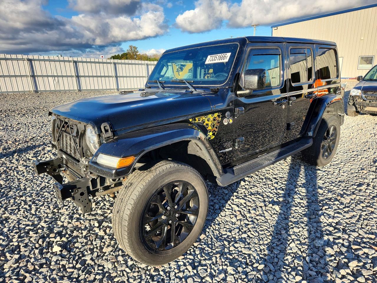 2021 JEEP WRANGLER SAHARA | 1C4HJXEG5MW521569 | UPCARS