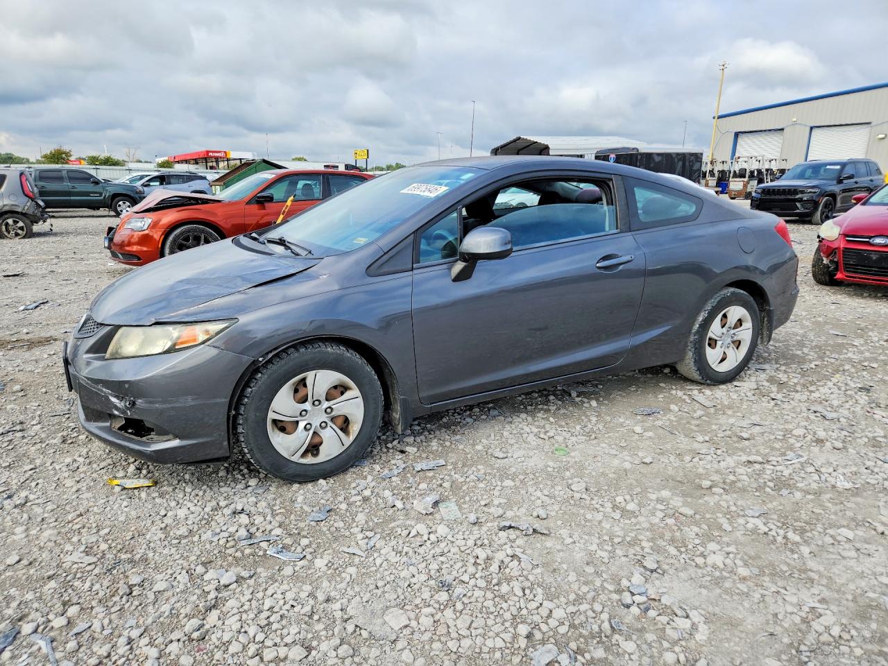 2013 HONDA CIVIC LX | 2HGFG3B55DH526126 | UPCARS