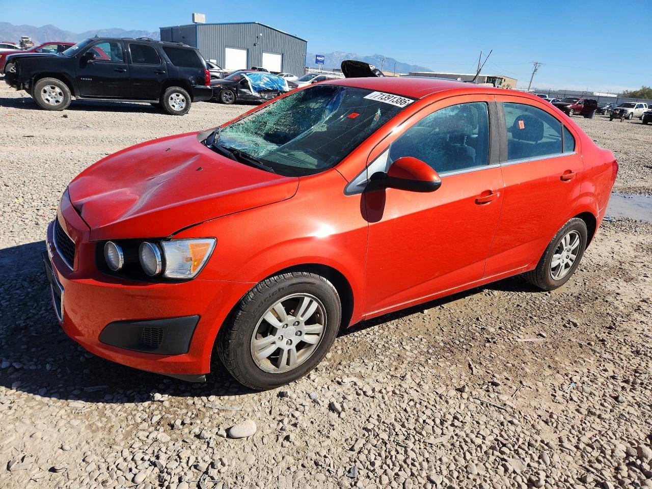 2013 CHEVROLET SONIC LT | 1G1JC5SG5D4101836 | UPCARS