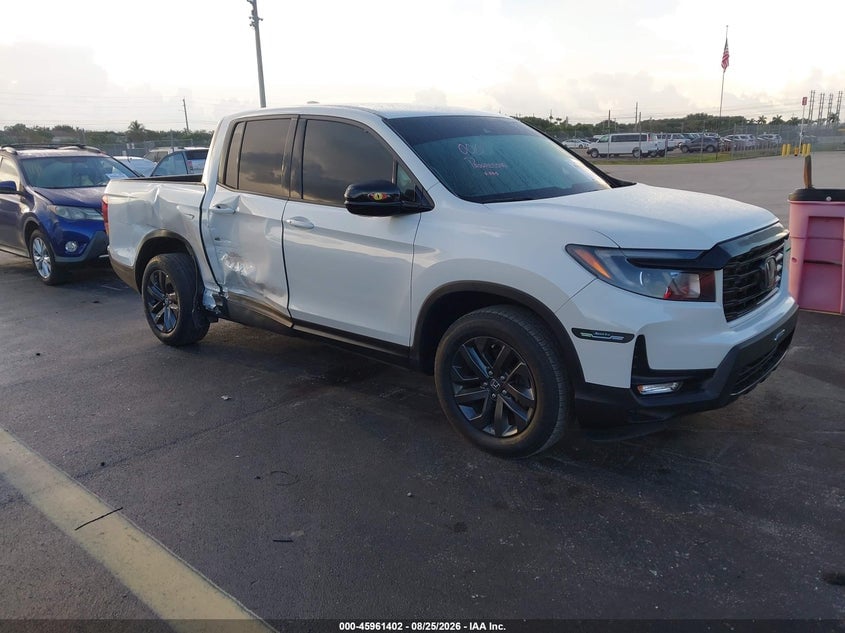 2022 HONDA RIDGELINE SPORT | 5FPYK3F18NB001105 | UPCARS