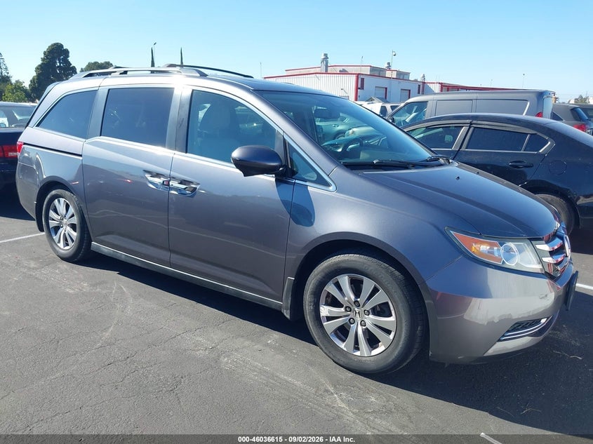 2014 HONDA ODYSSEY EX-L | 5FNRL5H61EB074587 | UPCARS