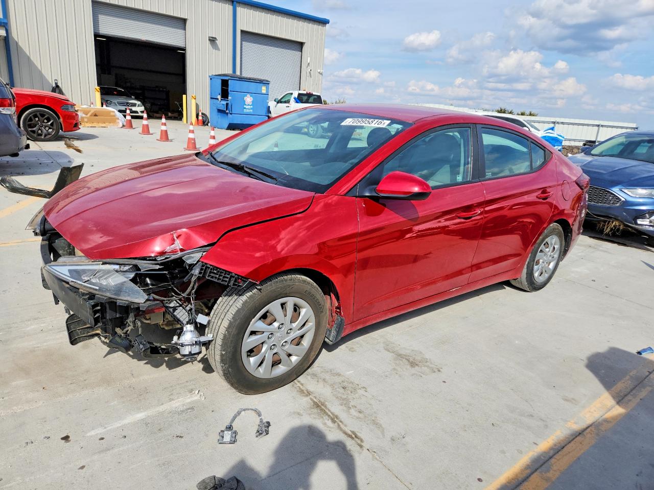2020 HYUNDAI ELANTRA SE | KMHD74LF8LU913912 | UPCARS