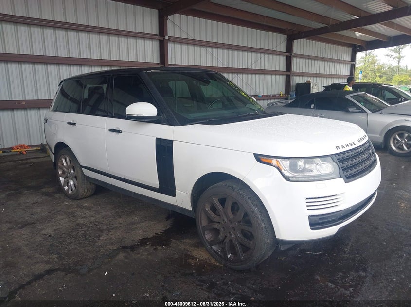 2017 LAND ROVER RANGE ROVER 3.0L V6 TURBOCHARGED DIESEL HSE TD6 | SALGS2FK8HA327418 | UPCARS