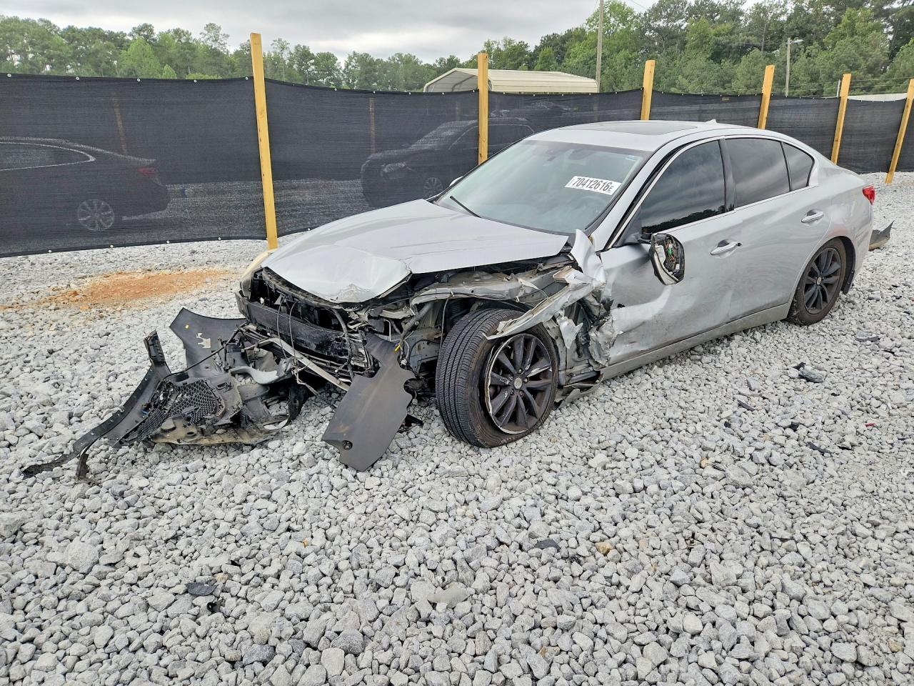 2014 INFINITI Q50 PREMIUM | JN1BV7AR1EM696676 | UPCARS
