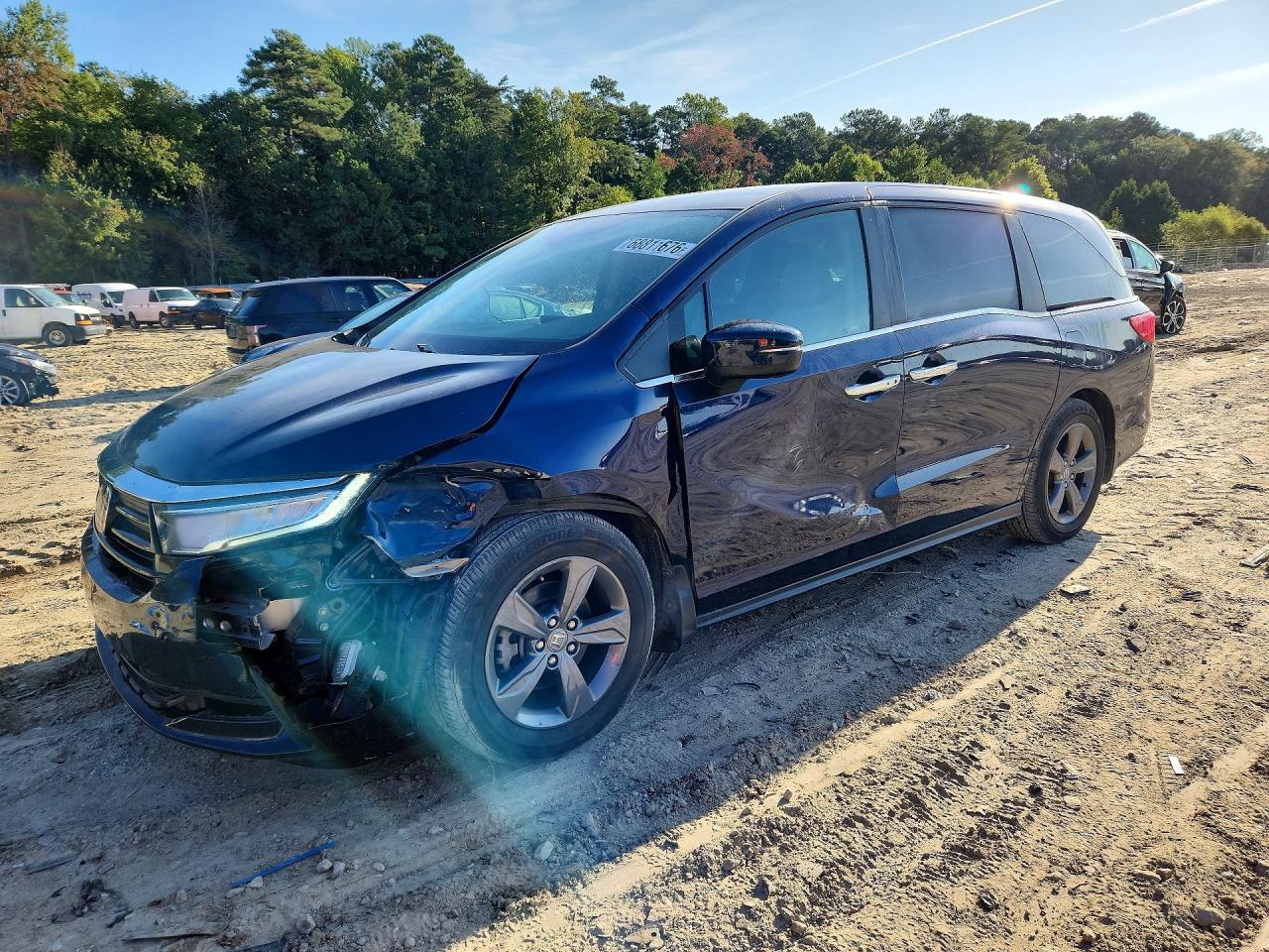 2022 HONDA ODYSSEY EX | 5FNRL6H51NB040081 | UPCARS