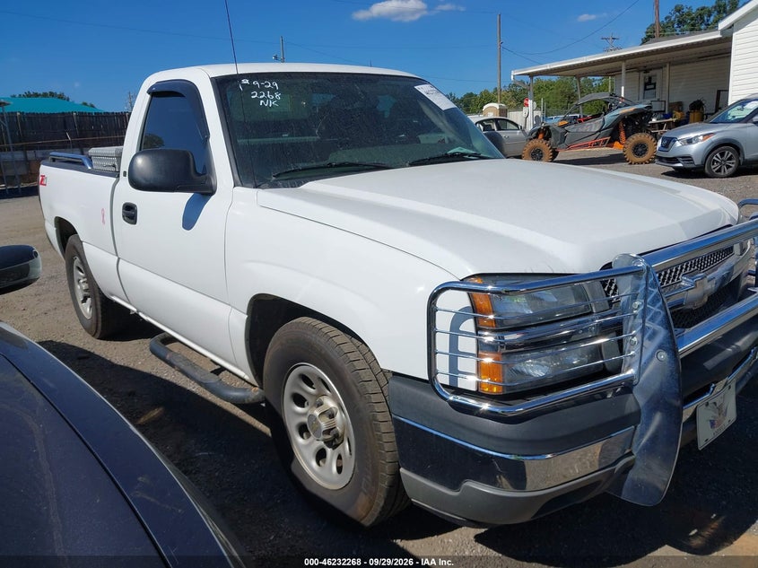 2005 CHEVROLET SILVERADO 1500 WORK TRUCK | 1GCEC14X75Z190652 | UPCARS