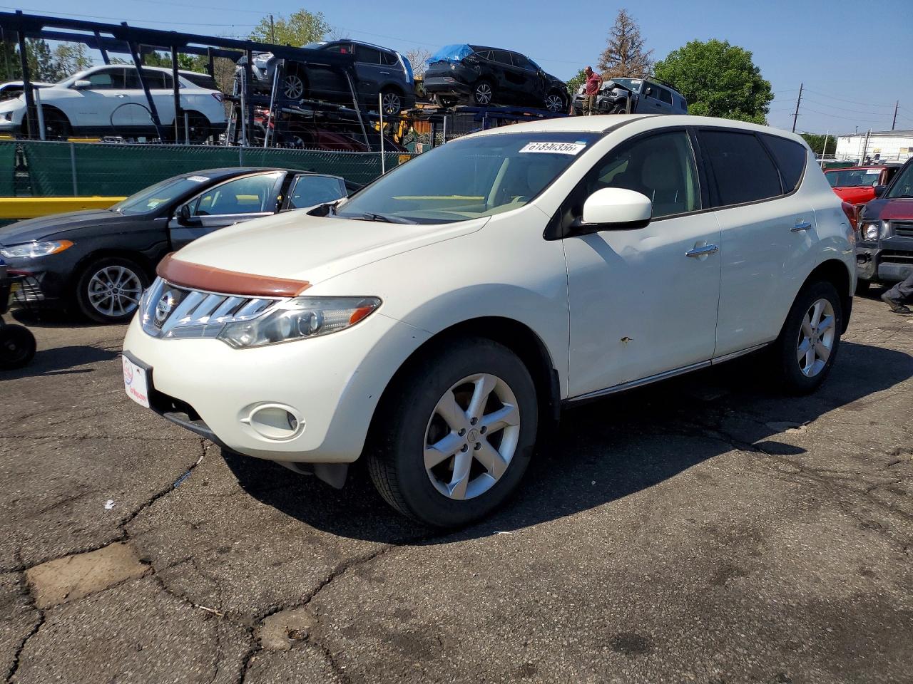 2010 NISSAN MURANO S | JN8AZ1MWXAW126853 | UPCARS
