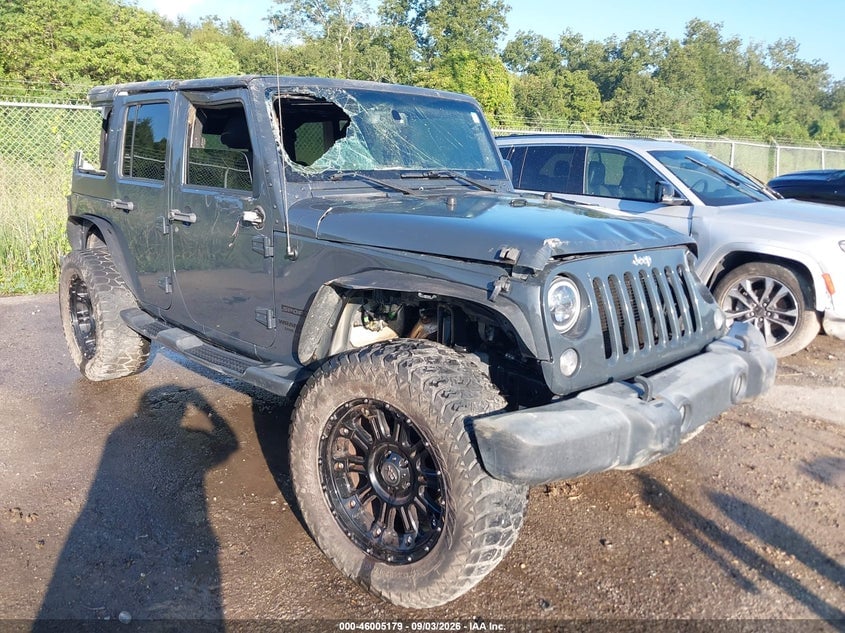 2016 JEEP WRANGLER UNLIMITED SPORT | 1C4BJWDG8GL290822 | UPCARS
