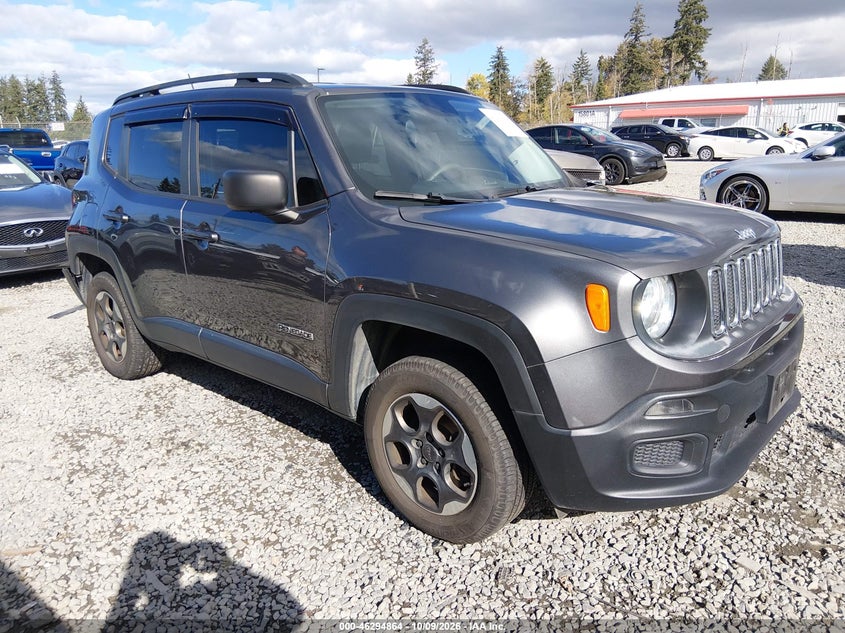 2017 JEEP RENEGADE SPORT 4X4 | ZACCJBAB1HPE46444 | UPCARS