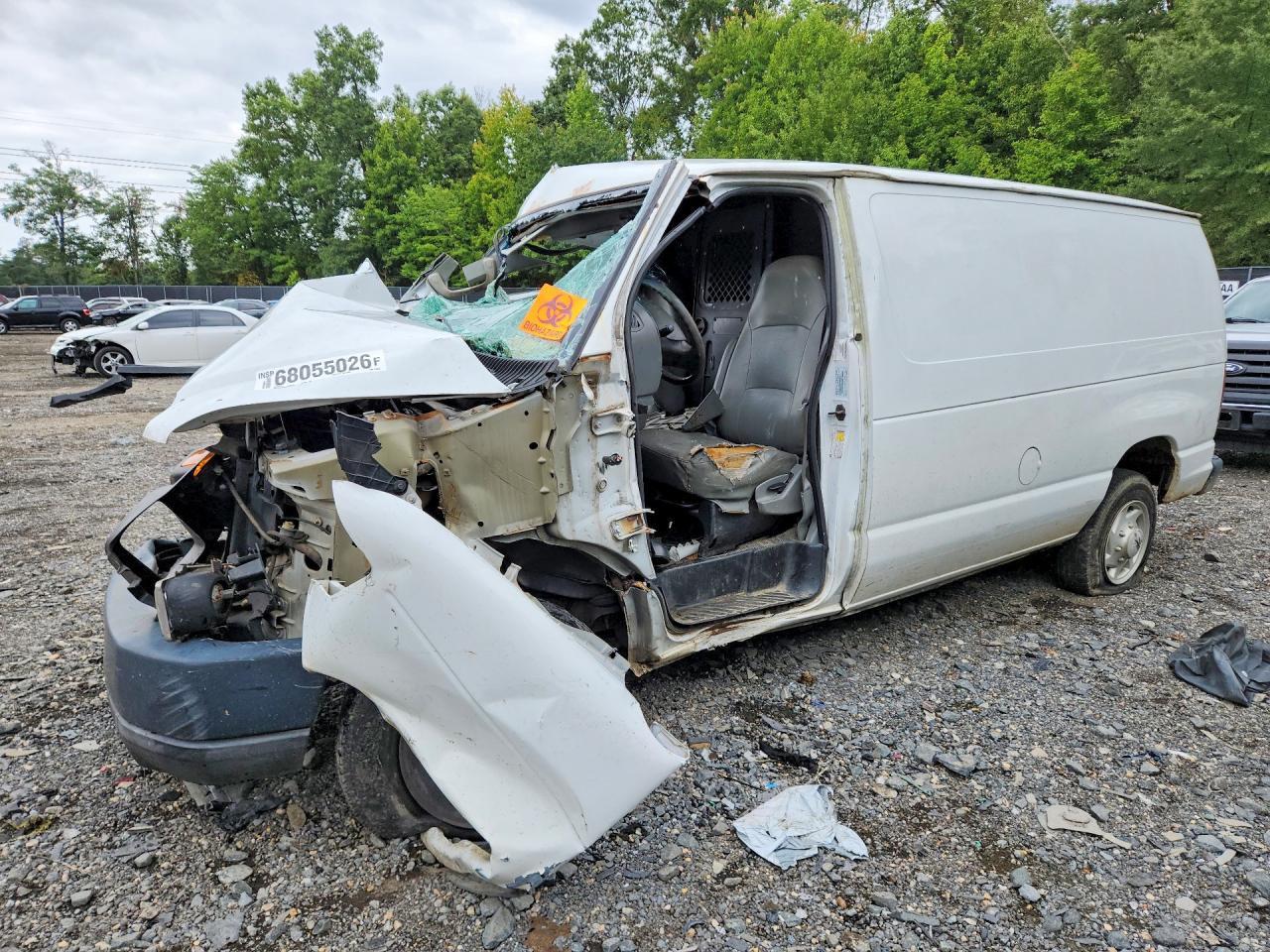 2008 FORD ECONOLIN E150 VAN | 1FTNE14W28DA19438 | UPCARS