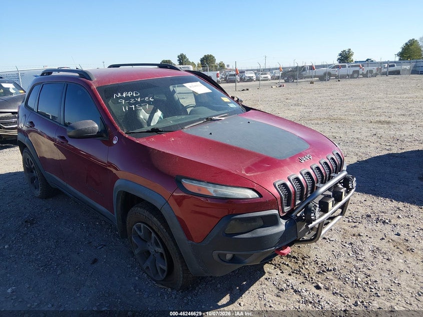2015 JEEP CHEROKEE TRAILHAWK | 1C4PJMBS6FW718210 | UPCARS