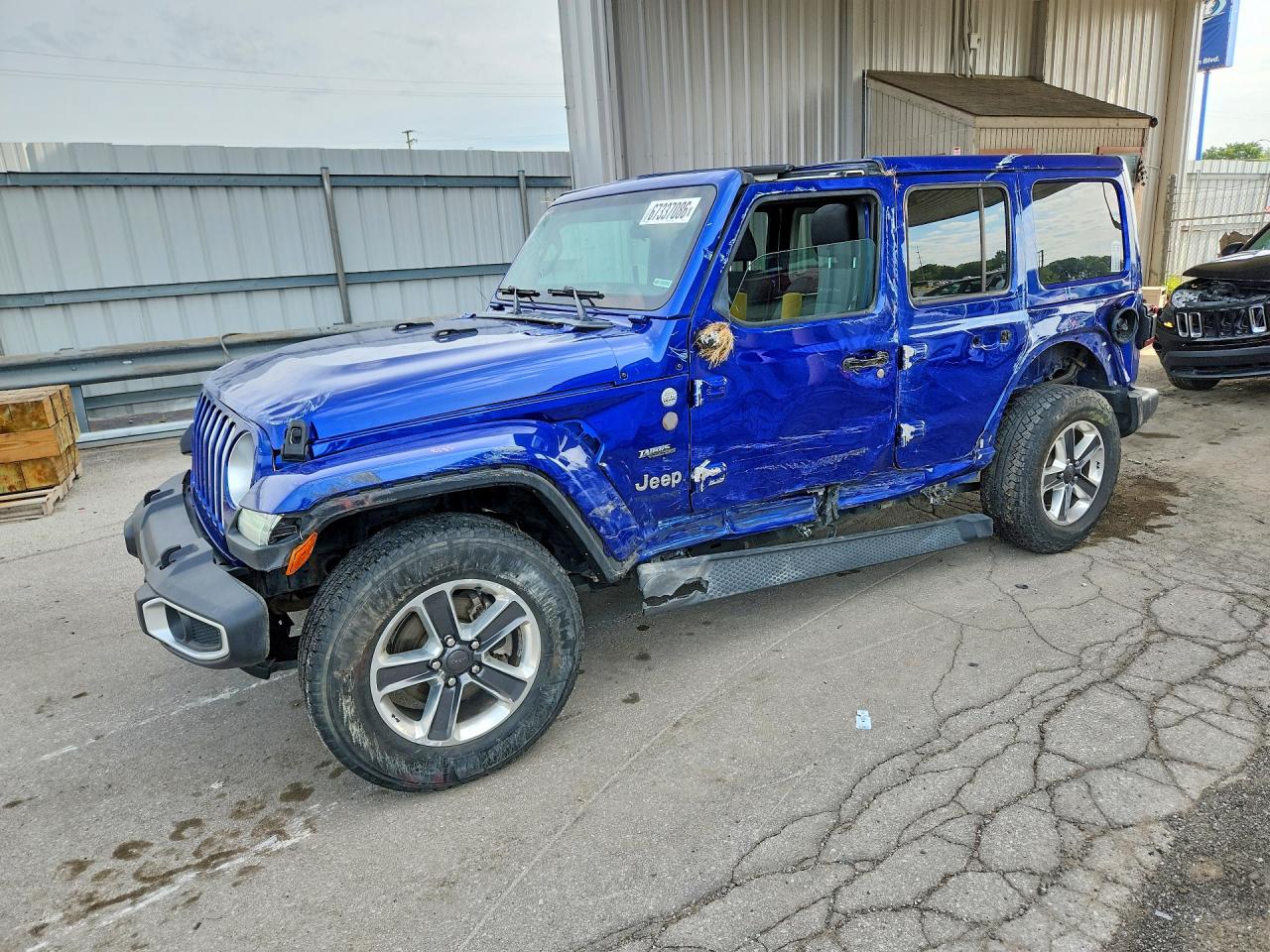 2019 JEEP WRANGLER SAHARA | 1C4HJXEG0KW576511 | UPCARS