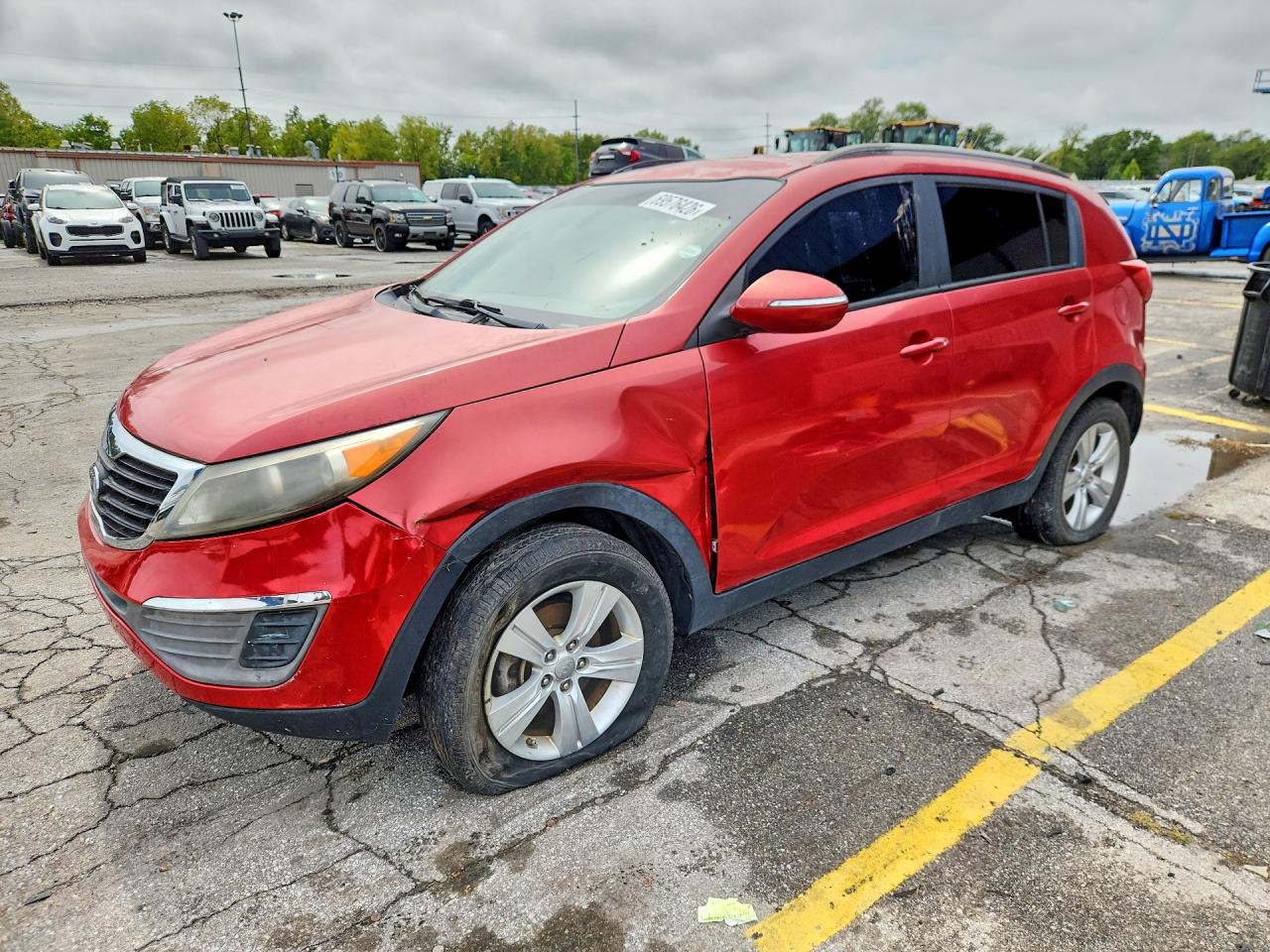 2012 KIA SPORTAGE LX | KNDPB3A27C7267500 | UPCARS