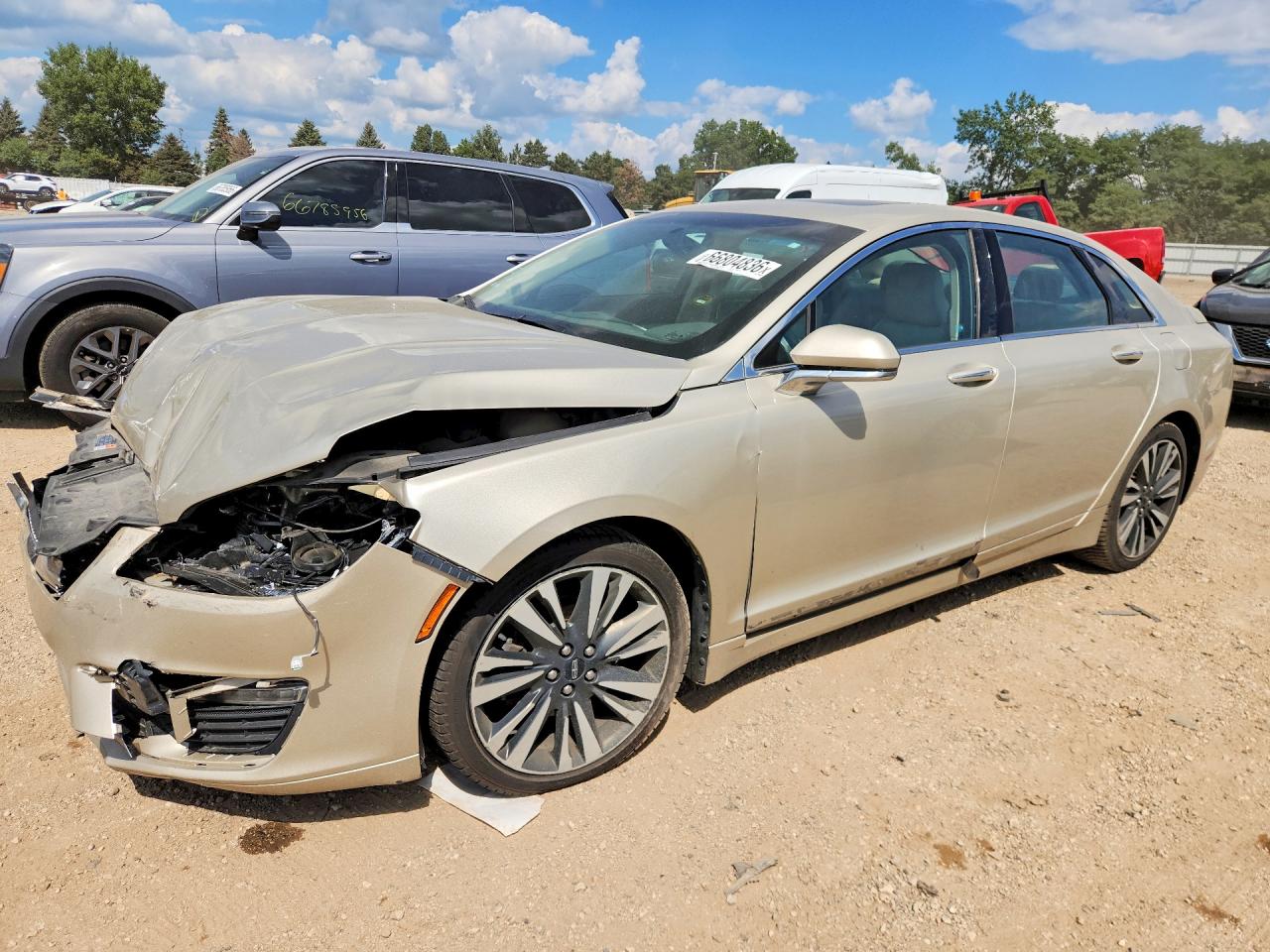 2017 LINCOLN MKZ SELECT | 3LN6L5D94HR631753 | UPCARS