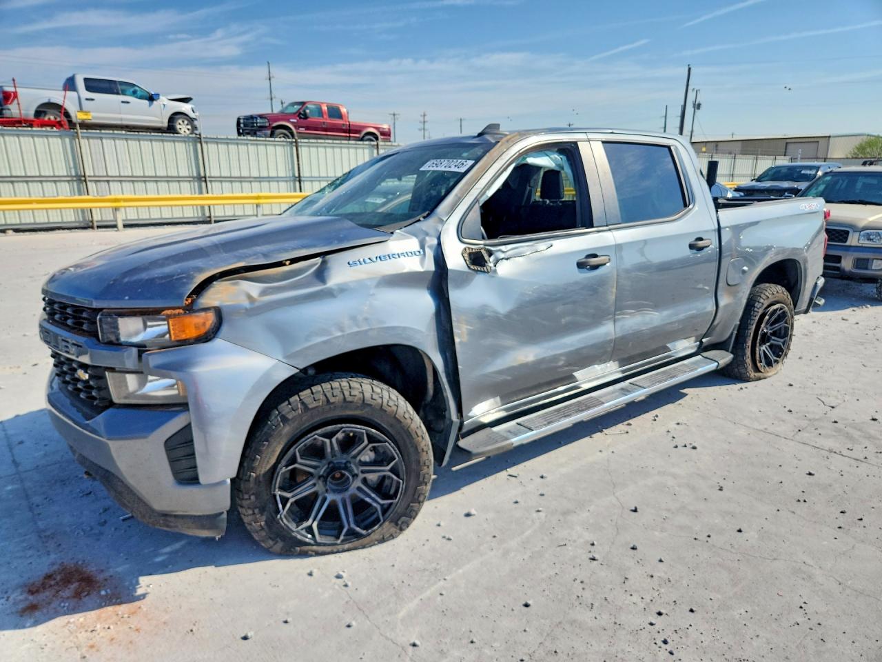 2020 CHEVROLET SILVERADO K1500 CUSTOM | 3GCUYBEF7LG392767 | UPCARS