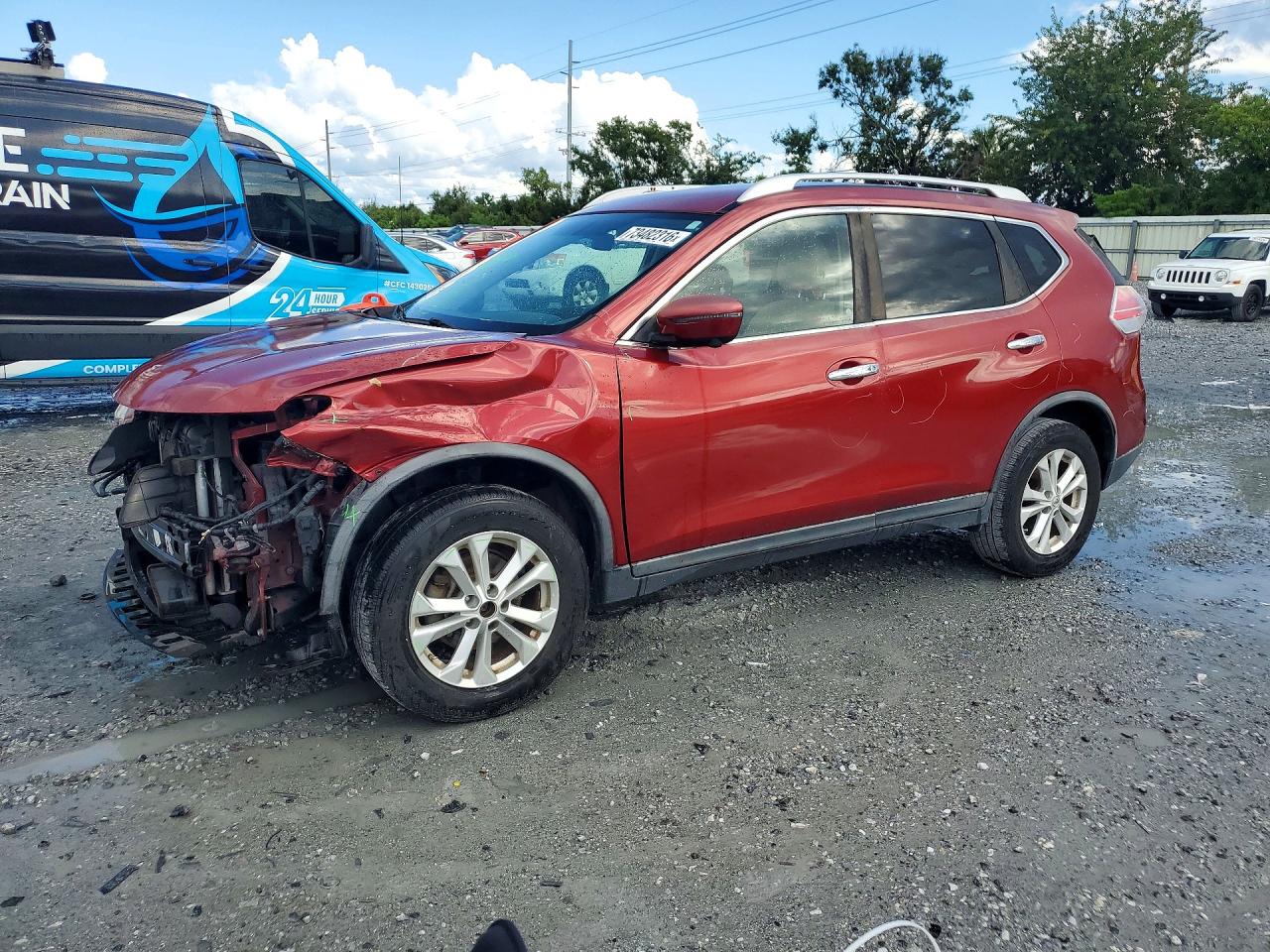 2016 NISSAN ROGUE SV | KNMAT2MT4GP644128 | UPCARS