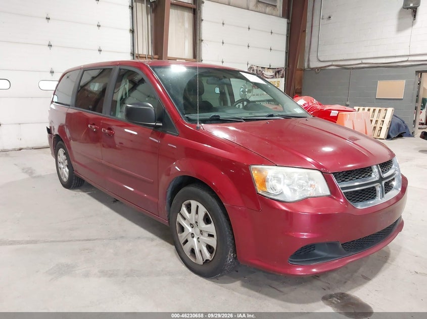 2014 DODGE GRAND CARAVAN SE | 2C4RDGBG8ER393077 | UPCARS