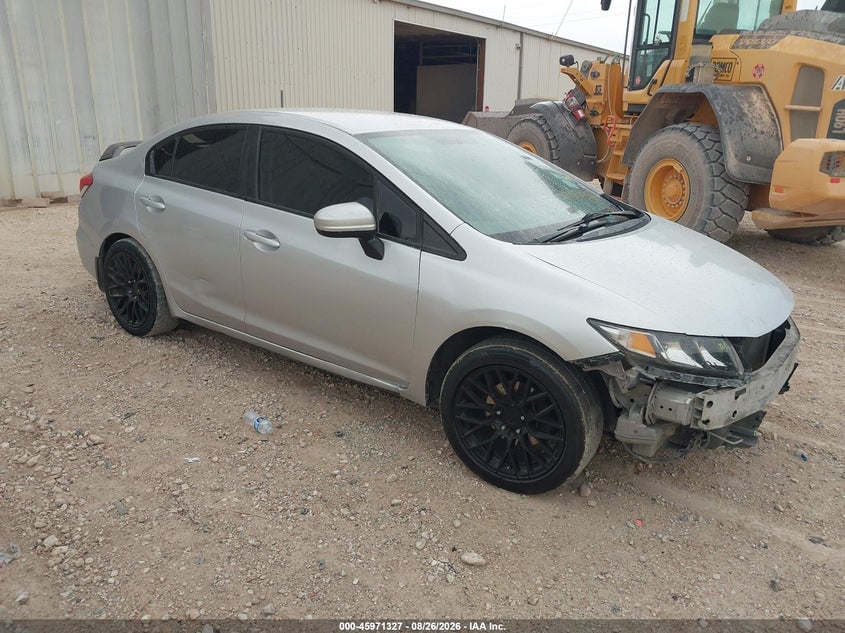 2014 HONDA CIVIC LX | 19XFB2F5XEE013663 | UPCARS
