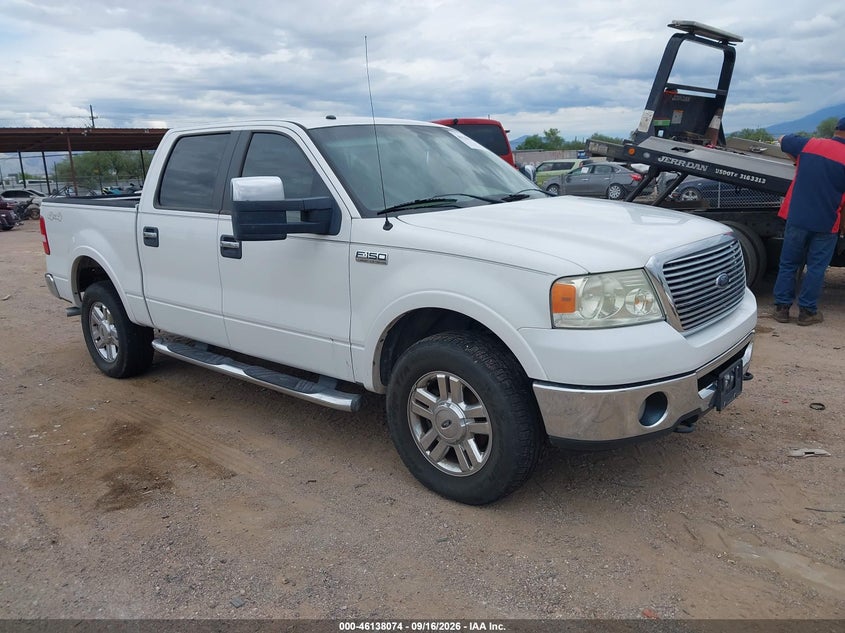 2008 FORD F-150 60TH ANNIVERSARY/FX4/KING RANCH/LARIAT/XLT | 1FTPW14V18KD36202 | UPCARS