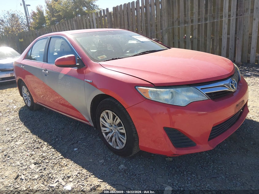 2014 TOYOTA CAMRY HYBRID LE | 4T1BD1FK7EU104430 | UPCARS