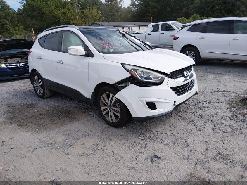 2014 HYUNDAI TUCSON LIMITED | KM8JU3AG4EU907223 | UPCARS