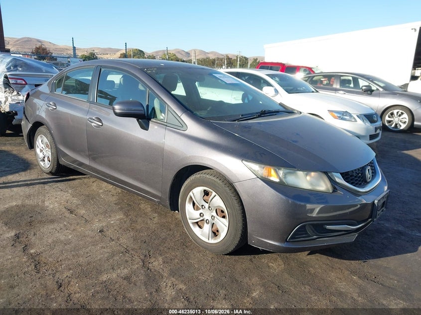 2014 HONDA CIVIC LX | 19XFB2F5XEE218254 | UPCARS