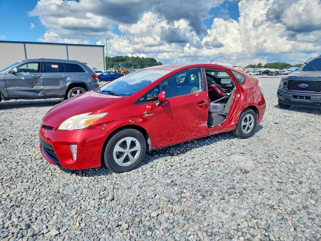 2014 TOYOTA PRIUS THREE | JTDKN3DU8E0371570 | UPCARS