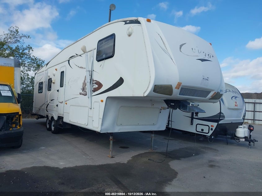 2010 KEYSTONE COUGAR | 4YDF31822A2501018 | UPCARS
