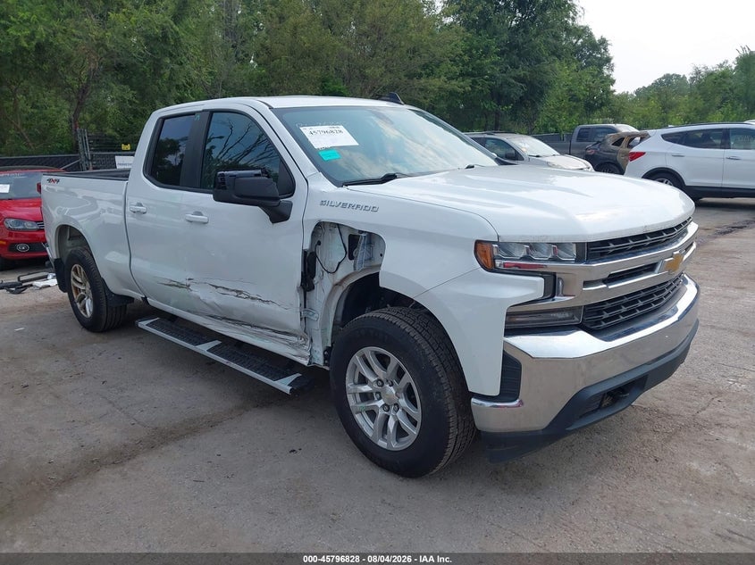 2020 CHEVROLET SILVERADO 1500 4WD  STANDARD BED LT | 1GCRYDEKXLZ260021 | UPCARS