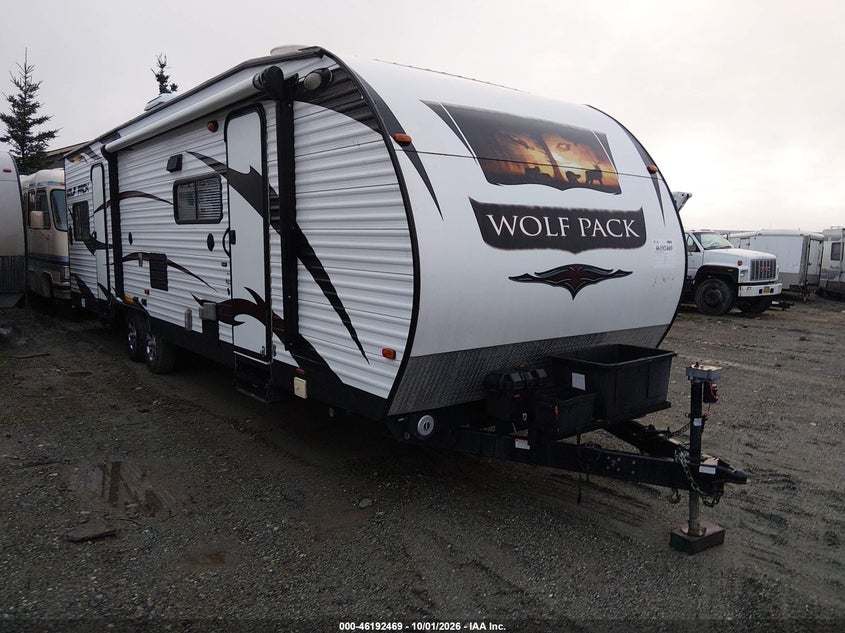 2013 FOREST RIVER WOLF PACK TOY HAULER | 4X4TCTD24DY205159 | UPCARS