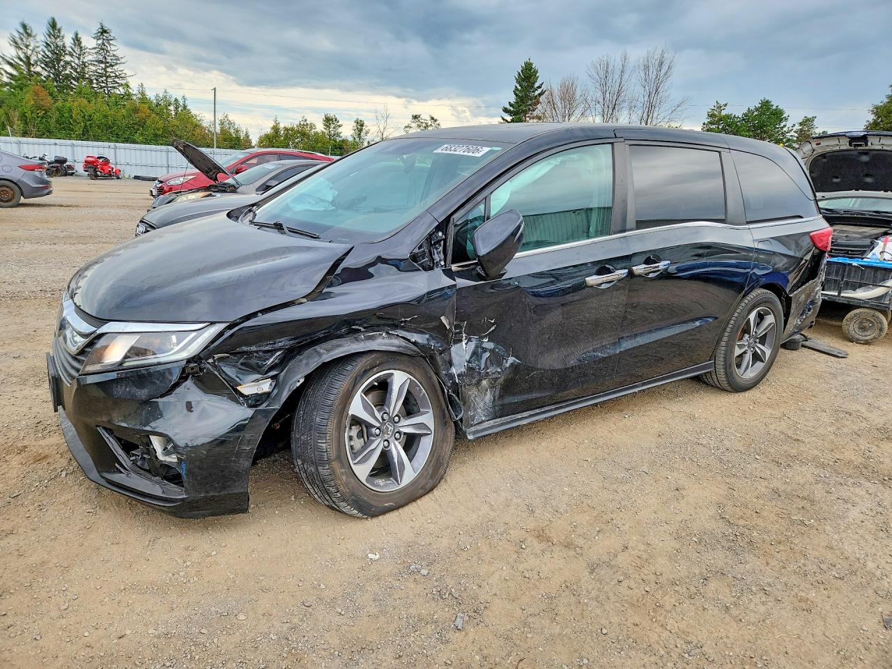 2019 HONDA ODYSSEY EXL | 5FNRL6H65KB508222 | UPCARS