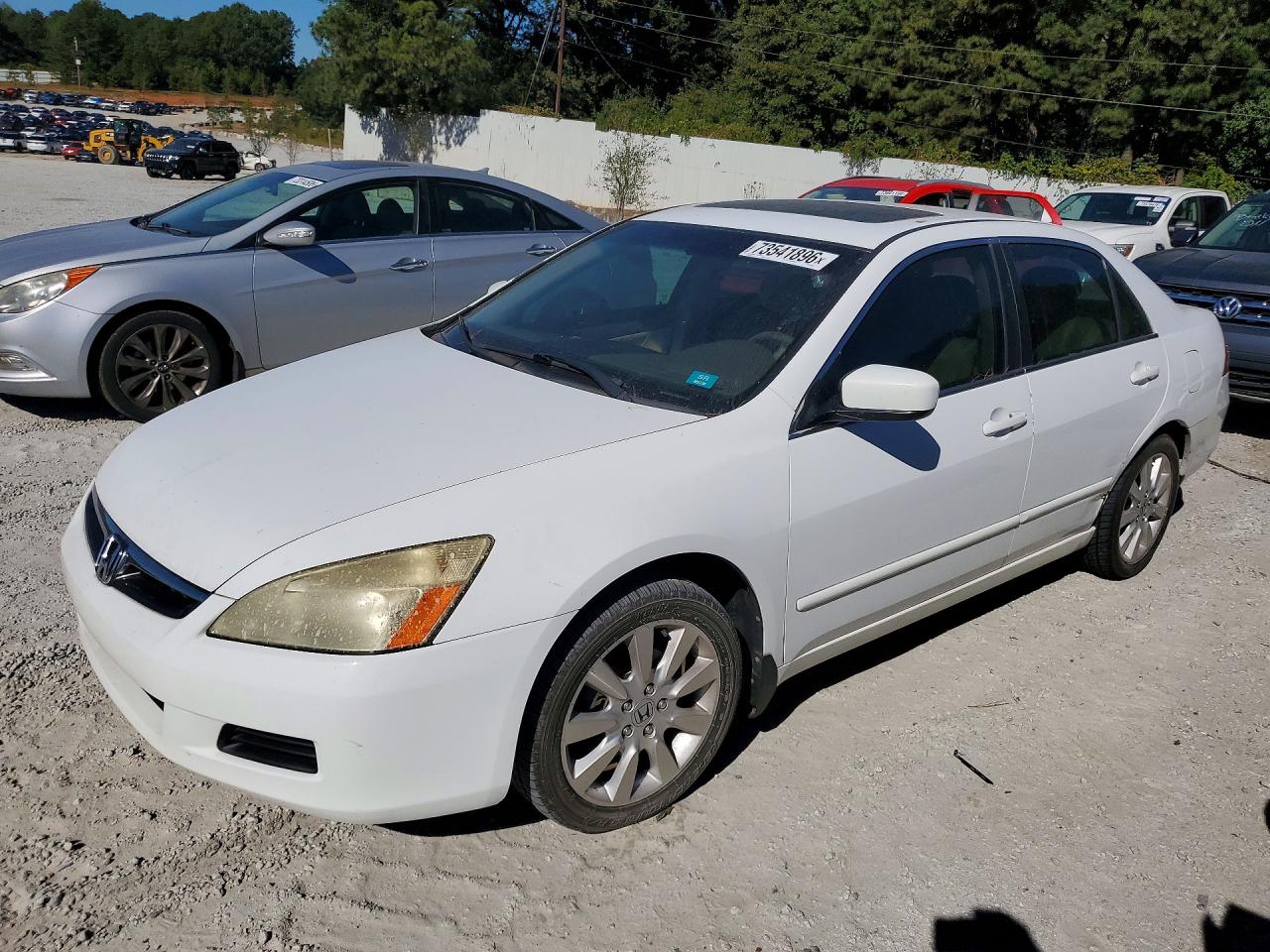 2007 HONDA ACCORD EX | 1HGCM665X7A043984 | UPCARS