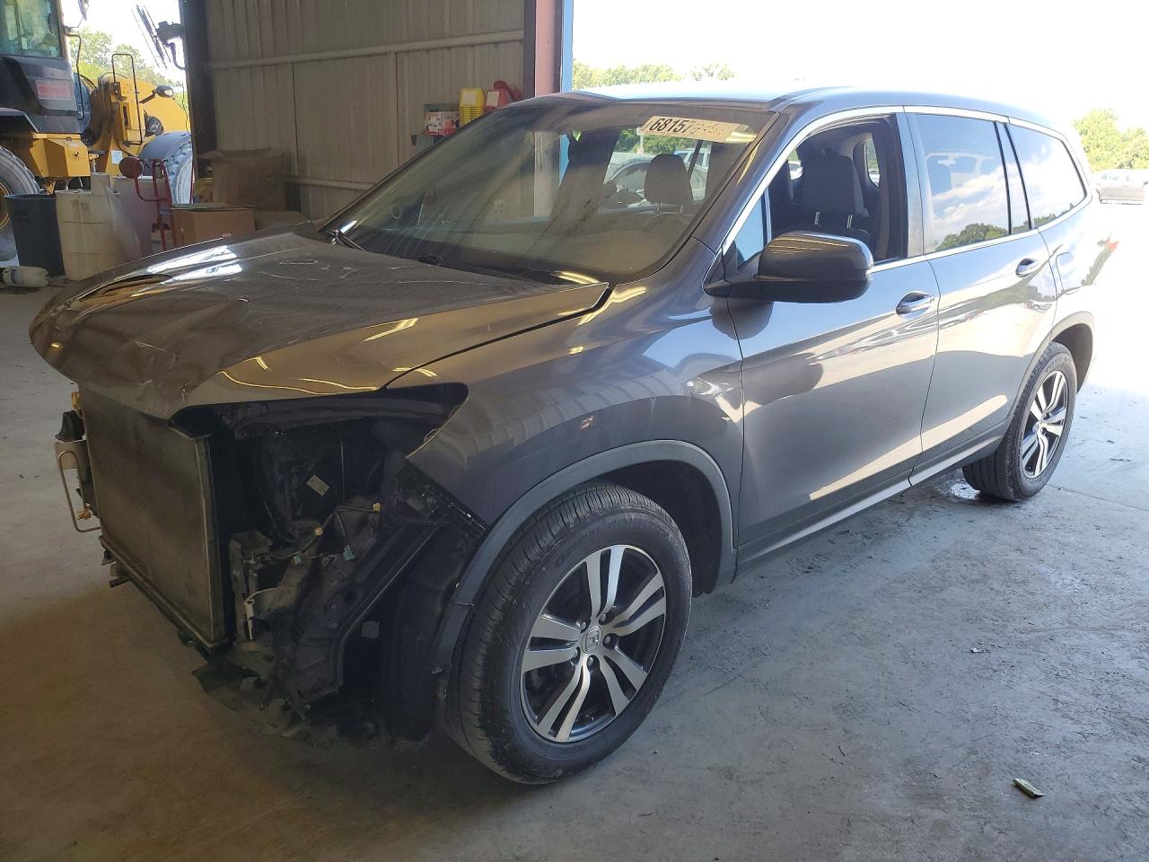 2018 HONDA PILOT EXL | 5FNYF5H57JB028072 | UPCARS