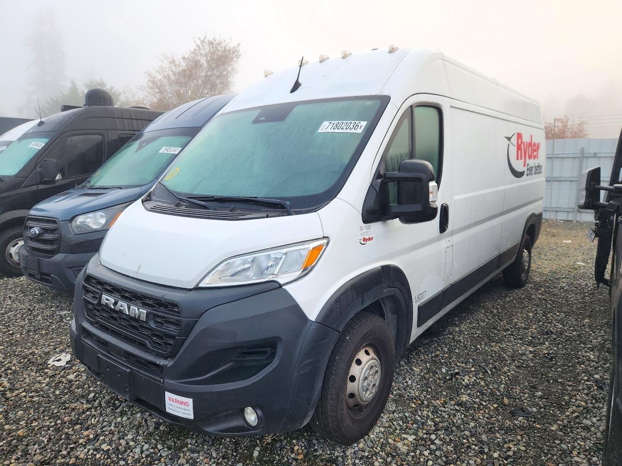 2023 RAM PROMASTER DELIVERY VAN | 3C6LRVDGXPE504975 | UPCARS