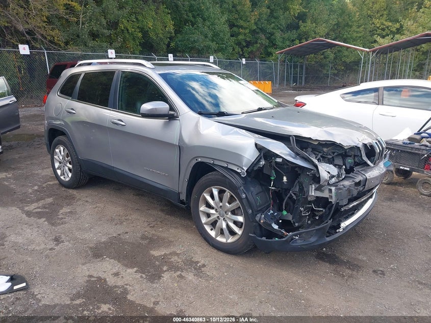 2015 JEEP CHEROKEE LIMITED | 1C4PJMDB5FW662709 | UPCARS