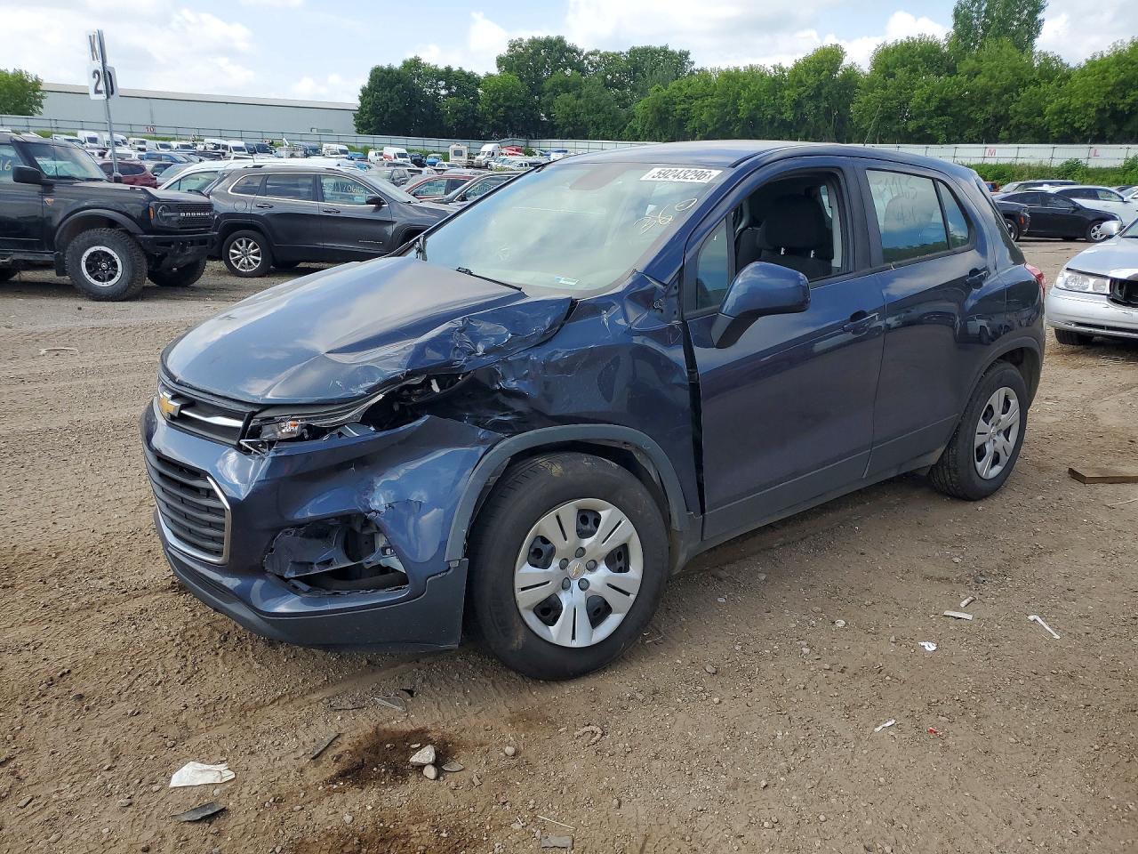 2018 CHEVROLET TRAX LS | 3GNCJKSB8JL299284 | UPCARS