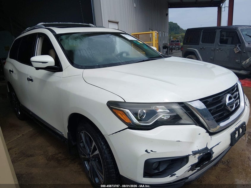 2017 NISSAN PATHFINDER PLATINUM | 5N1DR2MN2HC620041 | UPCARS