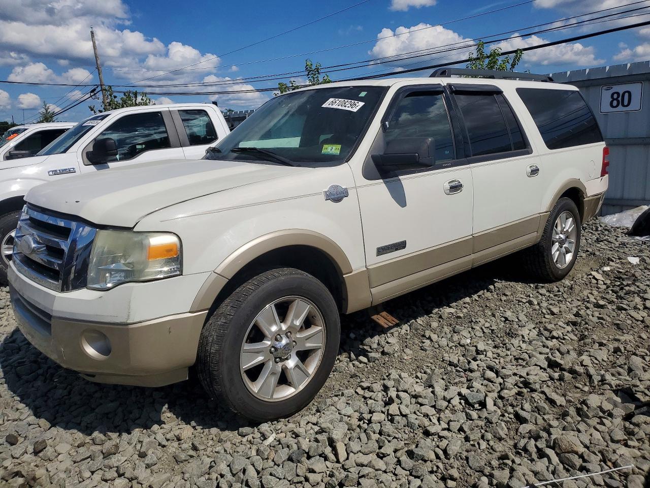 2008 FORD EXPEDITION EL EDDIE BAUER | 1FMFK18598LA08503 | UPCARS