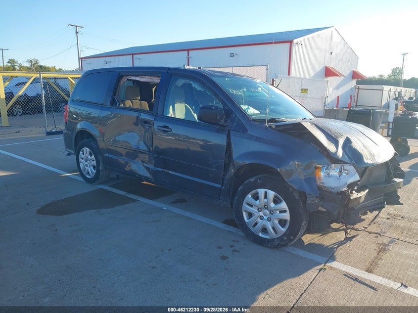 2016 DODGE GRAND CARAVAN SE | 2C4RDGBG5GR366986 | UPCARS