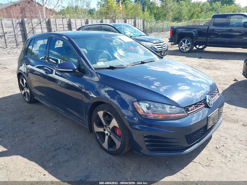 2017 VOLKSWAGEN GOLF GTI SE 4-DOOR | 3VW547AUXHM004292 | UPCARS