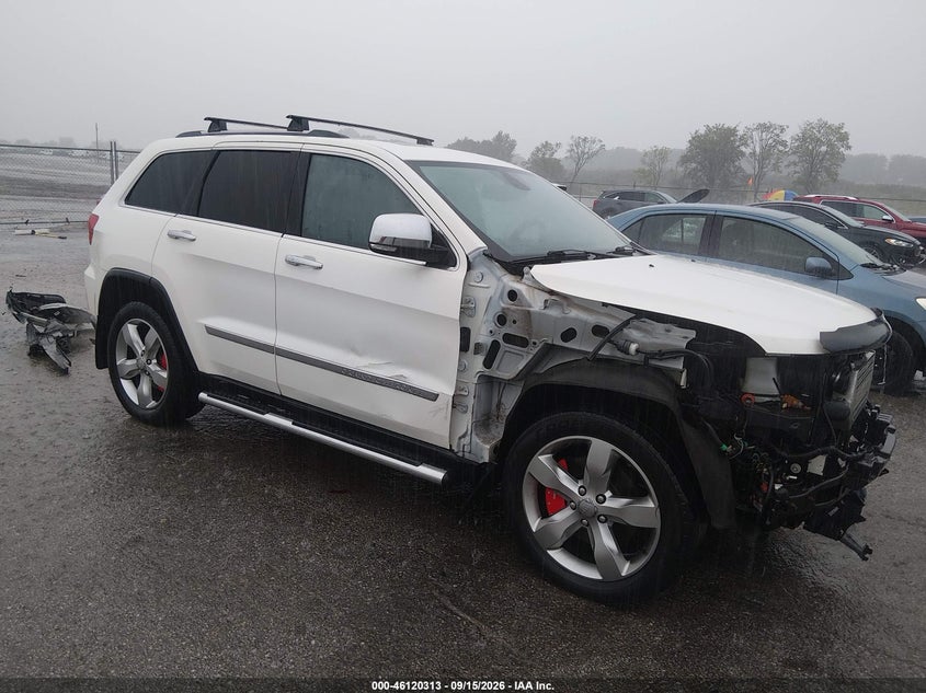 2011 JEEP GRAND CHEROKEE OVERLAND | 1J4RR6GT0BC620133 | UPCARS